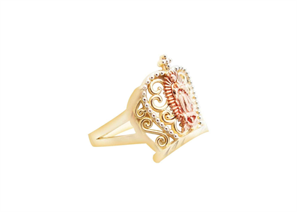 Mother Mary Crown Ring